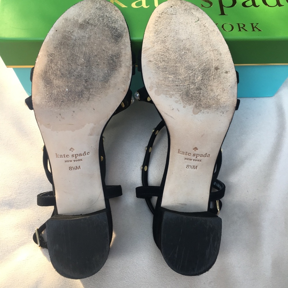 Kate Spade “Wynne” Sandal w/ Pearls - Picture 8 of 8